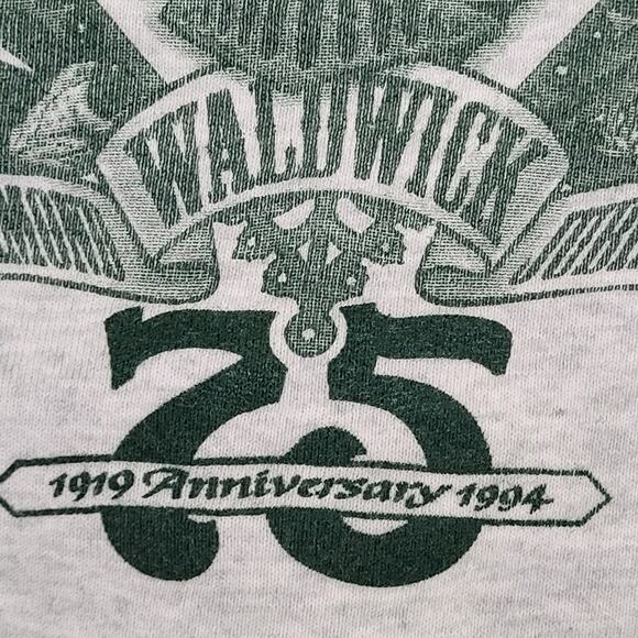 Vintage 1994 Train Sweatshirt Womens Medium 20x21 Waldwick - Picture 4 of 10